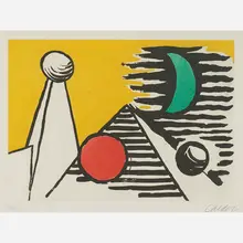 Aspect Lunaire by Alexander Calder, sold Nov 2018