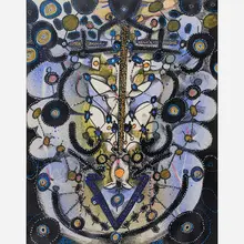 Lee Mullican, Untitled