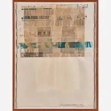 Arcade by Robert Rauschenberg, sold Nov 2018