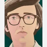 Alex Katz, Portrait of a Poet