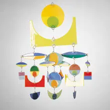 Frances and Michael Higgins, mobile, c. 1960, glass