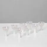 Russel Wright, Theme Formal wine glasses, set of eight