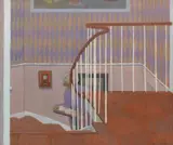 Gordon Stewart Cameron, On the stairs