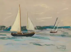 Yachts by Paul Maze, sold Sep 2019