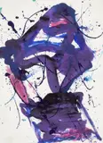 Sam Francis, Ohne Titel, 1975, Acryl auf Papier