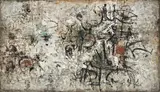 Rolf Cavael, No. 60 / F6, 1960, Öl auf Leinwand