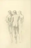 Edward Burne-Jones, Study of Nude Figures, Um 1875, Bleistift auf Velin