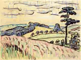 Karl Schmidt-Rottluff, Taunuslandschaft