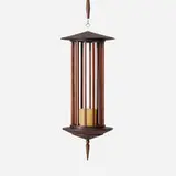 Herbert Simonson, Hanging lantern, American black walnut