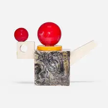 Peter Shire, Teapot, 2003, glazed earthenware