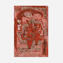 Mary T. Bowling, The Wonder in Heaven, 1980, beads, glass and found object mosaic