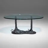 Robert Couturier, Table, c. 1960, glass, bronze