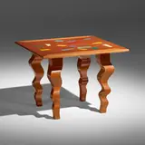 Garry Knox Bennett, Wavy Leg table, 2015, Douglas fir, epoxy, pigment