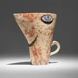 Lagardo Tackett, Pitcher, c. 1955, glazed earthenware