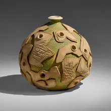 Nathaniel Bustion, Untitled, glazed earthenware