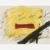 Untitled by Antoni Tàpies, Spain, sold Nov 2018