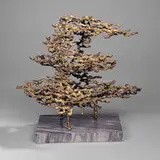 John Rood, Wind in Trees, 1960, bronze, marble