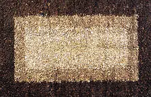 Jack Lennor Larson, rug, 1960s, leather