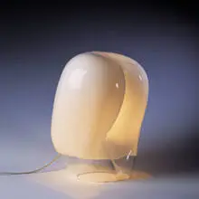 lamp by Vistosi, 1960s, blown glass, sold Jun 2001