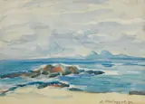 The Paps of Jura by Sir William MacTaggart Pprsa Ra Frse HonRSW Lld, sold Sep 2019