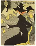 Henri de Toulouse-Lautrec, Divan Japonais“ (Plakat)