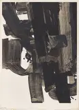 Pierre Soulages, Lithographie No. 20a, 1969, Lithografie auf Velin