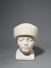 Knabe mit Mütze. (Vor) 1918 by Bernhard Hoetger, Marmor, sold Jun 2021