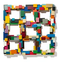 Beat Zoderer, Randerscheinung, 2001, Farbe auf MDF