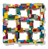 Beat Zoderer, Randerscheinung, 2001, Farbe auf MDF