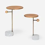 Tyler Hays, Lug occasional tables, set of two