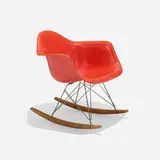 Charles and Ray Eames, RAR, molded fiberglass, birch, zinc-plated steel