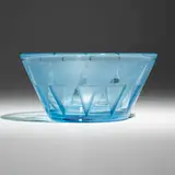 Jean Luce, Bowl, c. 1930, sandblasted, cut, and polished glass
