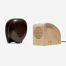 Isamu Noguchi, Radio Nurse and Guardian Ear, 1937, Bakelite, enameled steel