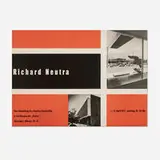Richard Neutra, Amerika Haus Cologne exhibition poster