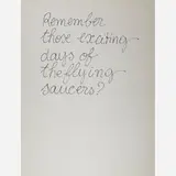 Guy de Cointet, Untitled