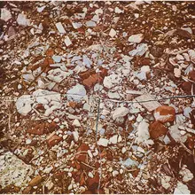 Robert Smithson, Torn Photograph from the Second Stop (Rubble)