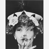 William Klein, Hat and 5 Roses