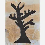Donald Baechler, Untitled (Tree)