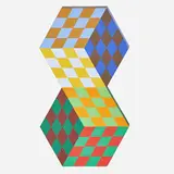 TRIDIM-RV by Victor Vasarely, France/Hungary, sold Nov 2018