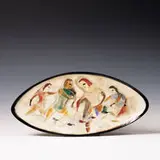 Polia Pillin, plate, 1950s, ceramic