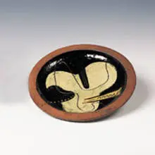 Eugene Deutch, plate, 1947, ceramic