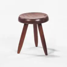 Charlotte Perriand, stool, walnut