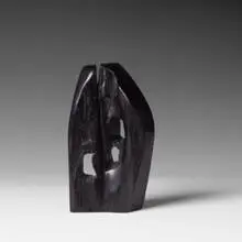 sculpture by Alexandre Noll, 1950s, ebony, sold Jun 2001