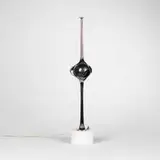 Arredoluce, lamp, 1960s, chrome-plated and enameled metal