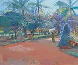 Glen Scouller Rsw Rgi, In the Coconut Grove, Glenmore, Bangalore