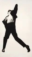 Robert Longo, Eric, 1999, Lithographie auf Velin