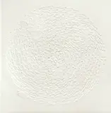 Günther Uecker, Vom Licht, 1973, Original-Leinenmappe und 12 Prägedrucken, jeweils auf schwerem Velin
