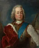 Antoine Pesne, Herzog Georg Albert von Sachsen-Weißenfels-Barby (1695 - 1739), 1721, Öl auf Kupfer