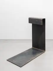 Ohne Titel by Heimo Zobernig, 1988, Stahl, sold Nov 2025