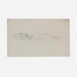 Richard Neutra, Architectural rendering for an Italian project